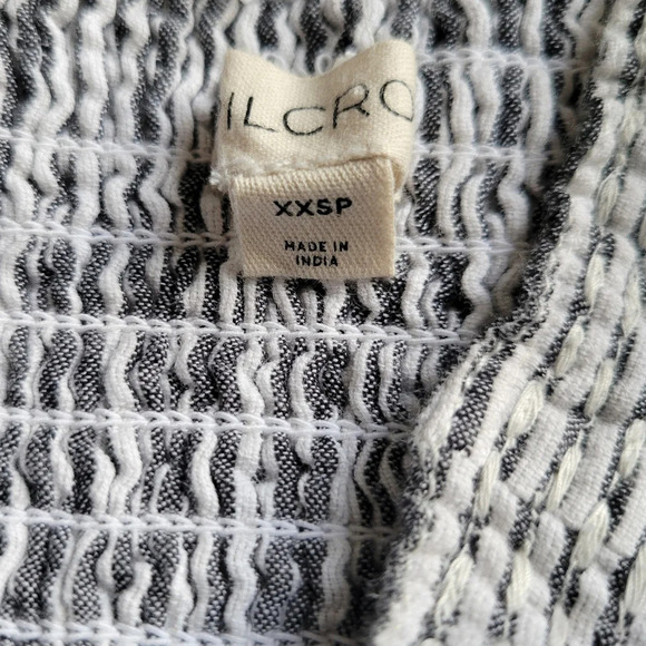 Anthropologie Pilcro Ruched Stripped Mid  Fit Summer Tank - Picture 5 of 8